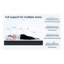 Grand matelas hybride de 12 pouces avec ressorts ensachés individuellement et couches de confort en mousse