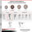 4 Piece Glass Filled Nylon Caster Set
