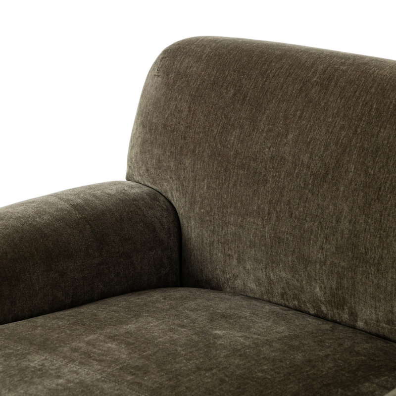 Kent Chaise Lounge, Malmo Olive Polyester Blend