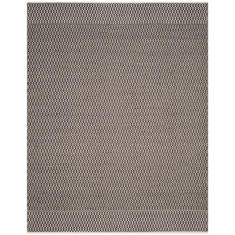 Haqeem Hand Woven Cotton Geometric Rug, Rectangle 2'3" x 4'