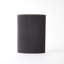 Tuba Vase-Black W/Gold Rim-Lg-1963391858