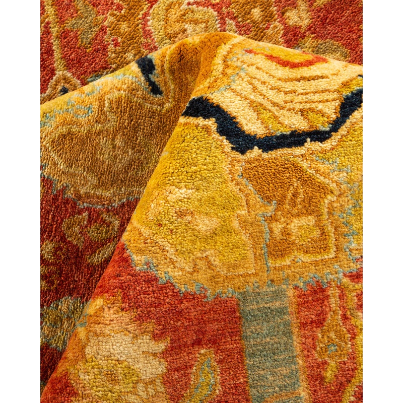 Classic One-of-a-Kind 6' 1" X 8' 10" Hand Knotted Area Rug