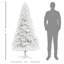 Grand arbre de Noël artificiel, arbre de Noël non éclairé avec 1000 branches