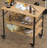 Shanette Metal Bar Cart