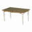 Vintage Traditional Extendable Dining Table Removable Leaf-2098595705