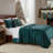 Bann Riviera Velvet Reversible Quilt Set-543563464-543563466