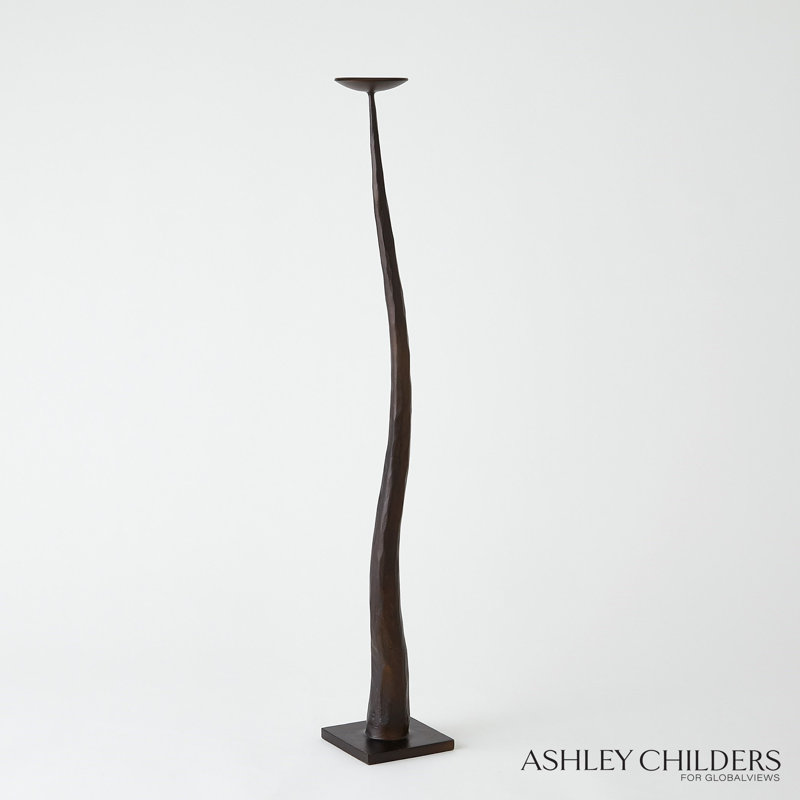 Chiseled Candle Holder-Short, 30" H x 4.5" W x 4.5" D
