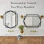 Miroir mural Hexagon-1905795164