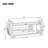 Retro Multifunctional Shoe Storage Bench With Cushion And Curved Side Panel-1887027375
