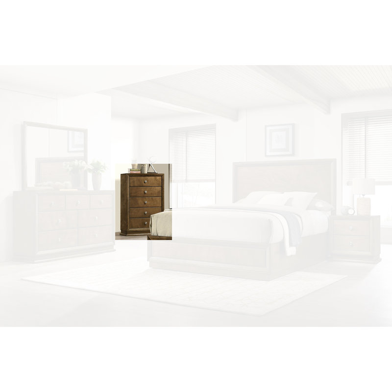 Commode 5 tiroirs Jacqulyne