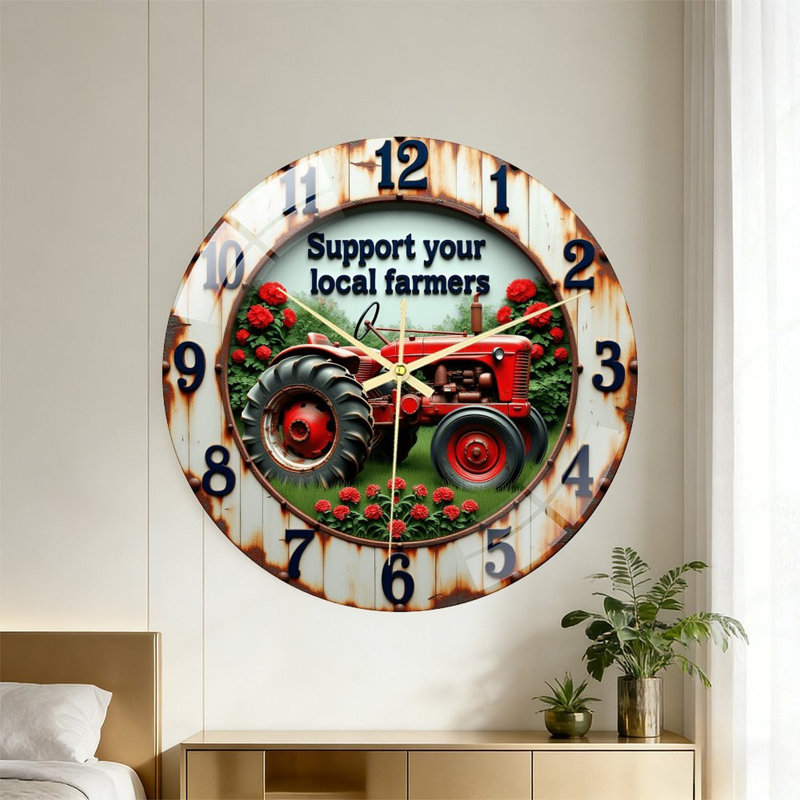 Horloge murale 16 po