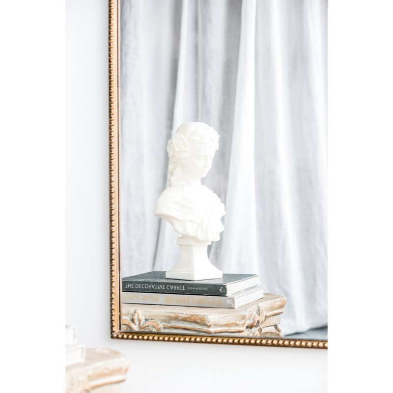 Décoration murale 24 po x 42 po ornée d'un ornement baroque pour la salle de bain