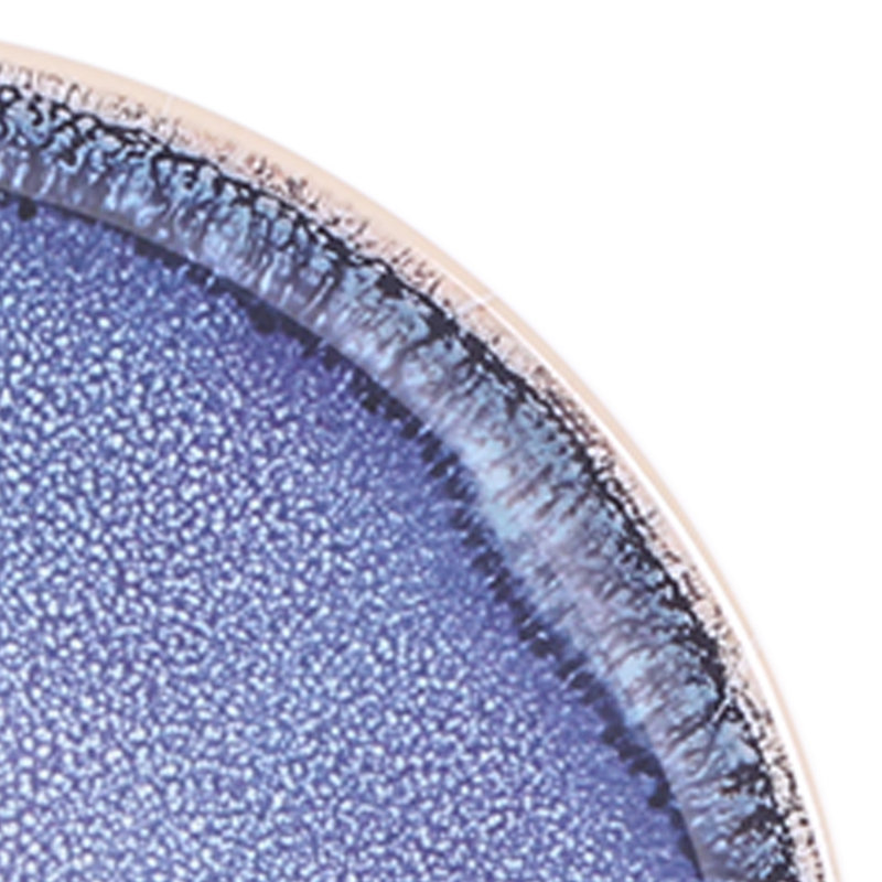 Monet 10.5" Melamine Dinner Plate, Indigo Blue