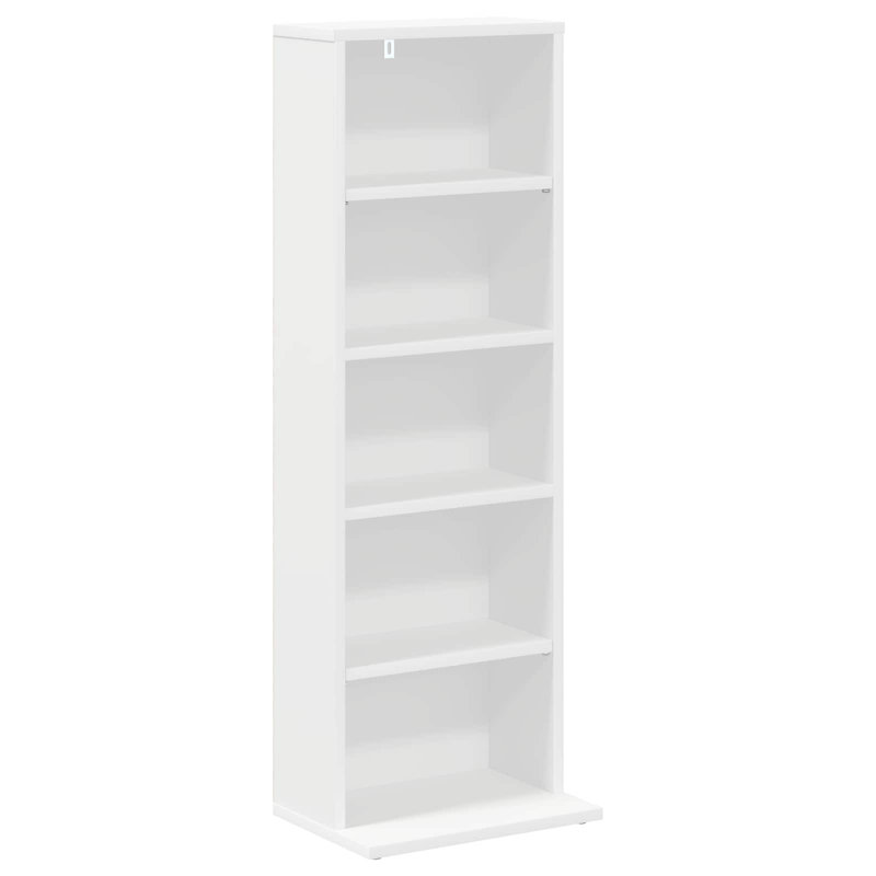 97.5 cm H Media Shelves, White