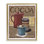 «Hot Cocoa Recipe», art mural encadré flottant par Nancy Overton