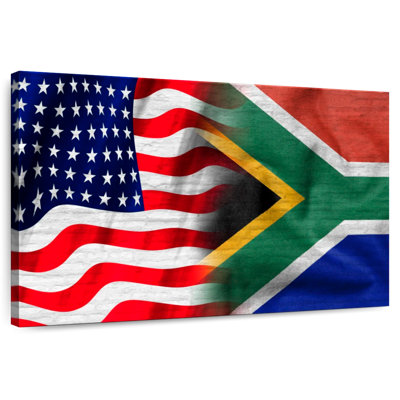 Borges USA And South Africa Flag