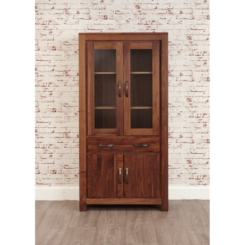 Melfi 170cm H x 85cm W Solid Wood Standard Bookcase