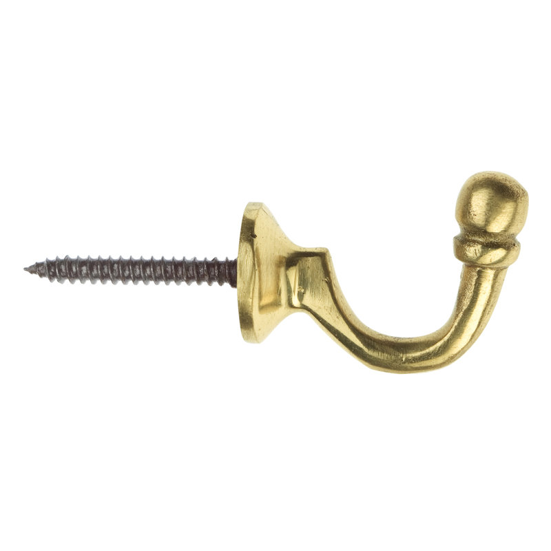 Wyant 1cm Curtain Hardware Accessory, Brass