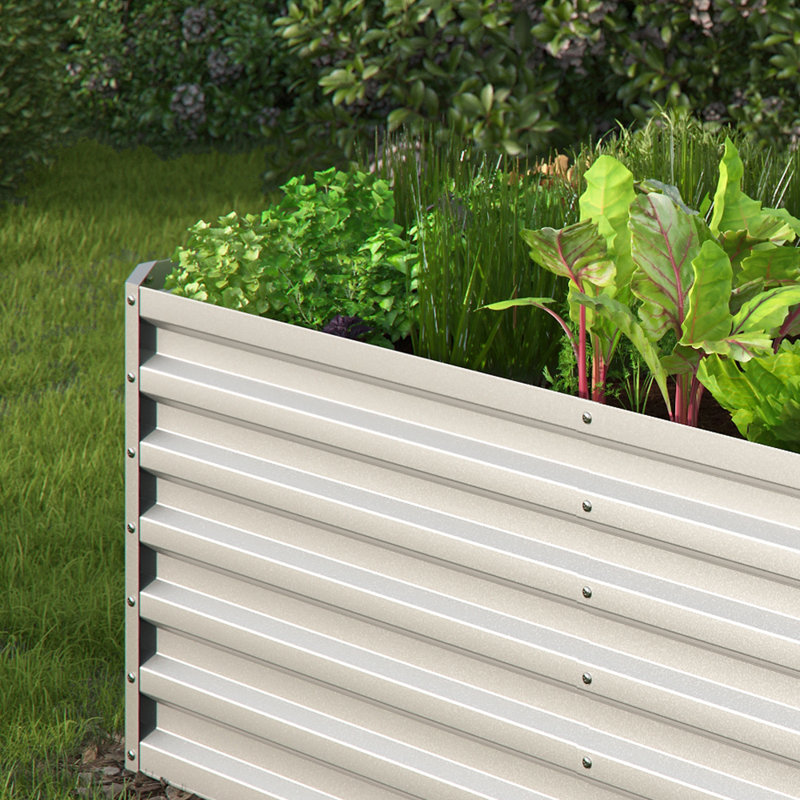 Martyna Metal Raised Flower Bed