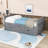 Twin Daybed with Trundle and Drawers-1015986736