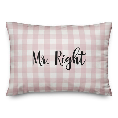  Coussin Mr. Right
