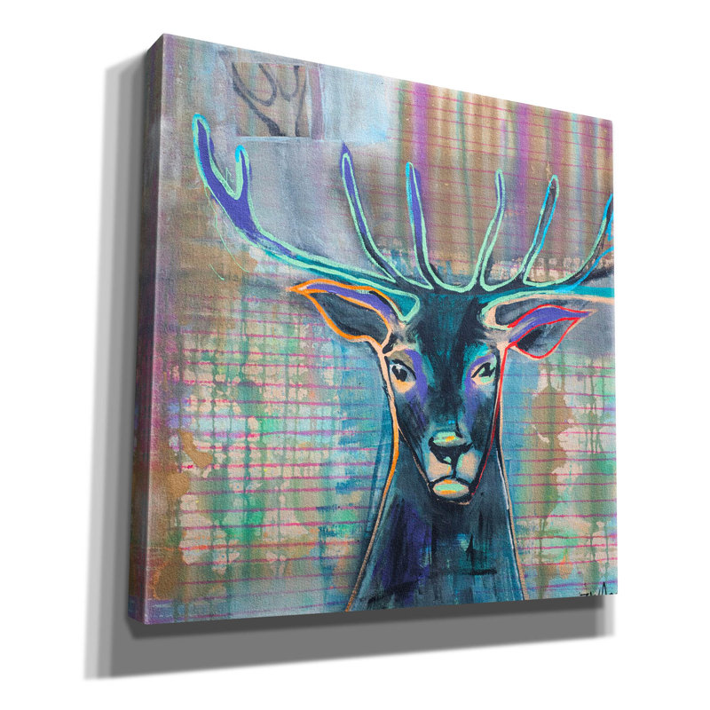 «Dear Deer» par Zwart, H 26 po x l 26 po