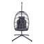 Swing Hanging Egg Chair with Cushion and Pillow
