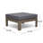 LSHAPE SOFA SET, DARK GREY