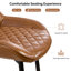Chaise rembourrée en similicuir-1596612536
