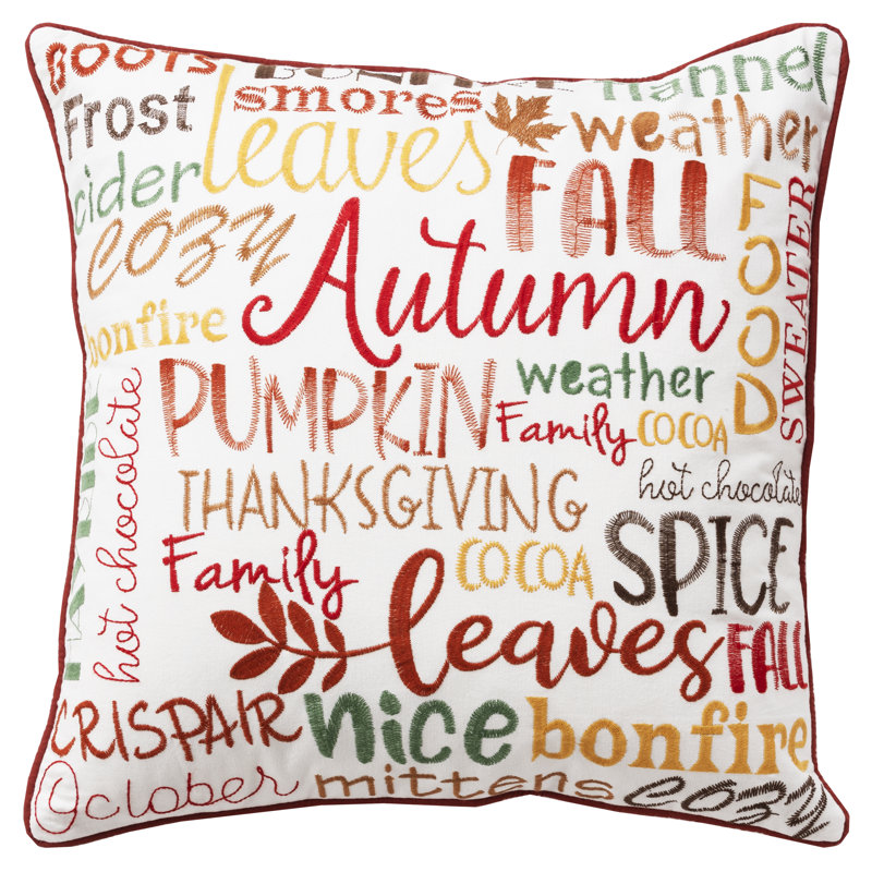  Housse et insert de coussin carré en coton