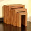 Mundelein Solid Wood Sled Nesting Tables