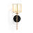 1-Light Frosted Glass Wall Sconce-1454039337