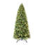 Arbre de Noël 9 pi avec 2435 pointes et 700 lumières à DEL blanc chaud - branches mixtes en PVC + PE, structure à charnières pour une installation facile, support en métal pour un soutien solide, décoration luxueuse des Fêtes-405748500