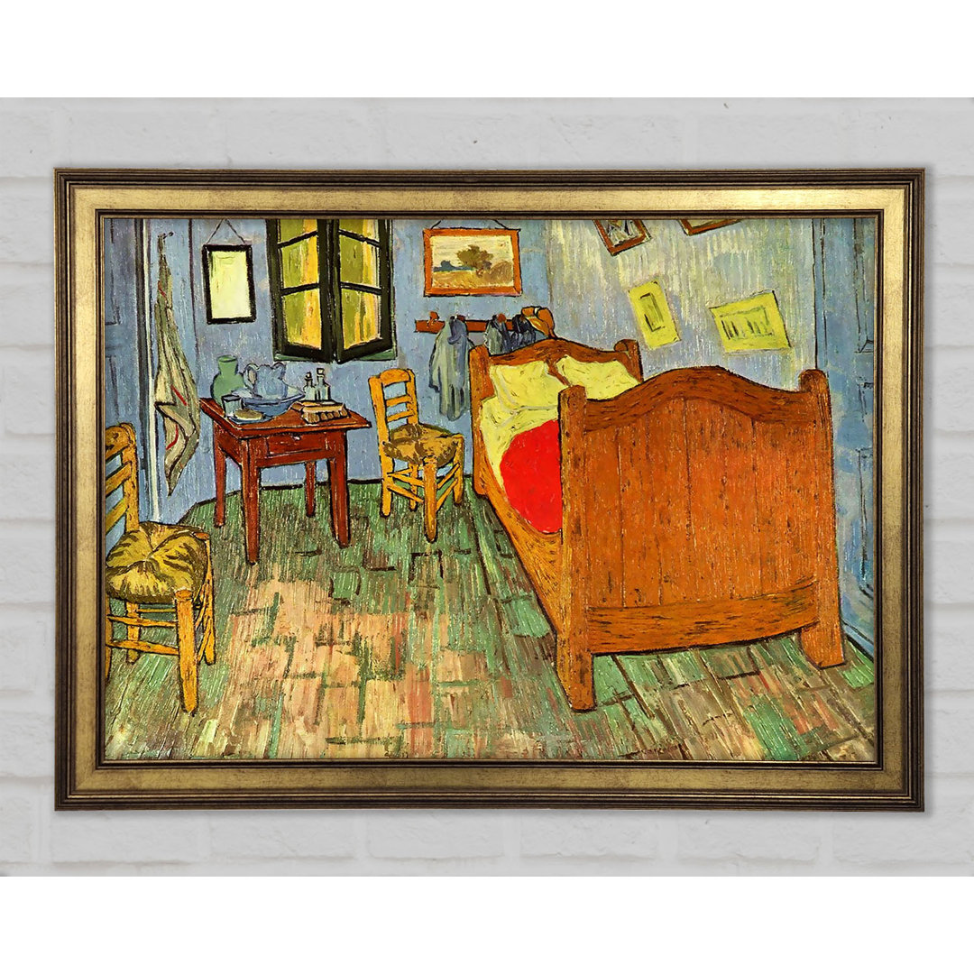 Van Goghs Schlafzimmer von Van Gogh - Druck