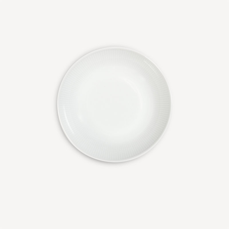 Plisse Shallow Bowl