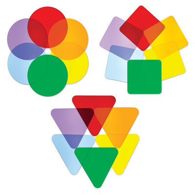 Rainbow 18 Piece Disks for Light Tables