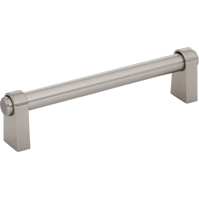 Lawrence Bar Pull, Brushed Satin Nickel, 5 1/16" Center To Center