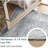 Floral Runner Rug Machine Washable Grey Vintage Distressed Design Soft Non Slip Low Pile Ultra Thin Runner Rug For Kitchen Hallway Laundry Room Entryway Farmhouse