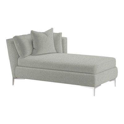 Chaise longue rembourrée Aiden