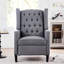 Fauteuil capitonné pour le salon-1958143170