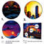 Chicago Popart I sur impression sur toile-634489953-634489952