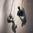 Resin Sculpture Left Hand Climbing Man Wall Sculpture Creative Hand-Finished Wall Art-652535245