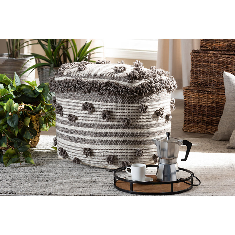 Upholstered Pouf