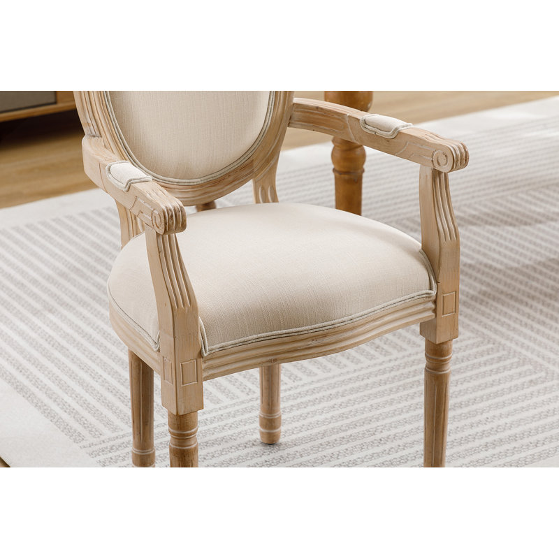 Chaise en bois massif Style