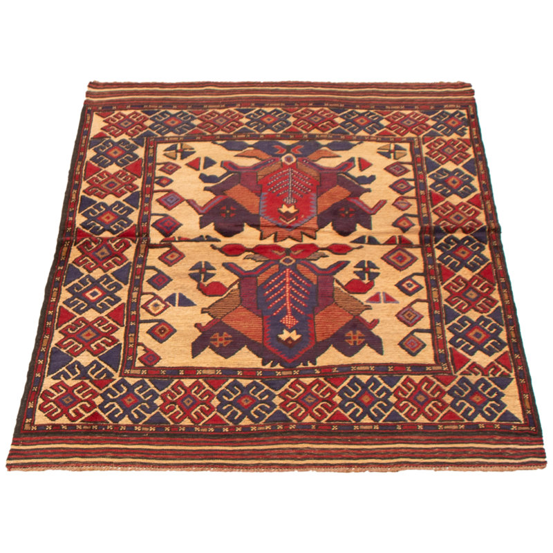 Tapis brun clair 4 pi 2 po x 5 pi 10 po Miruna
