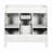 35.9'' Single Bathroom Vanity Base Only-96470328