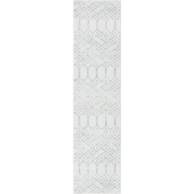 Tapis ivoire à motif géométrique ivoire d'Igon