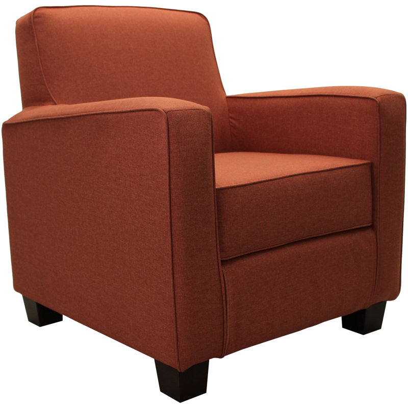 Fauteuil en polyester de l 31 po, Tissu performance natté mangue Jitterbug