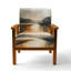 Chaise rembourrée Lake - Beige Lake Horizon, fauteuil Calm Nature-962518025
