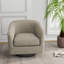 Bennett 73.1 Cm Wide Cotton Swivel Barrel Chair-1653877608